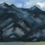 Jared Shear, cougar peak, Montana, art, painting, mountain, landscape, plein air, October